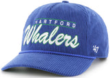 Hartford Whalers '47 Hitch Double Header Cord Rope Snapback