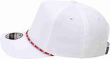 Imperial Rope Hat The Wrightson White Red/Black Rope