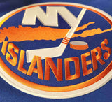 New York Islanders Embroidered Crest Hoodie Blue