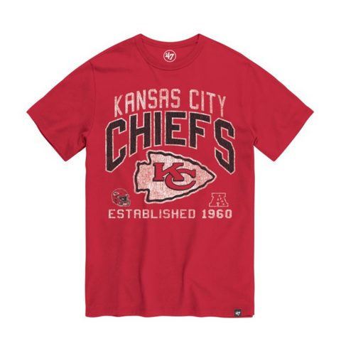 Kansas City Chiefs 47 Brand Turned Up Tee