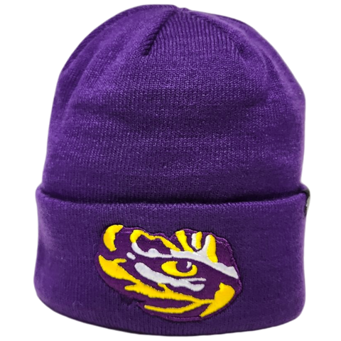 LSU Tigers Raised Cuffed Knit Toque