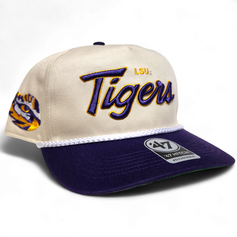 LSU Tigers Rope Hat '47 Crosstown Script