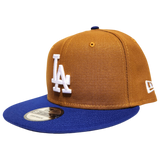 Los Angeles Dodgers New Era 9FIFTY Snapback Peanut Dark Royal