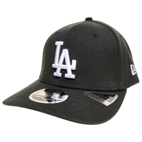 Los Angeles Dodgers 9SEVENTY Stretch Snap Black White