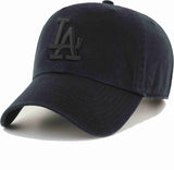 Los Angeles Dodgers '47 Clean Up Cap Blackout