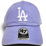 Los Angeles Dodgers '47 Clean Up Cap Lavender