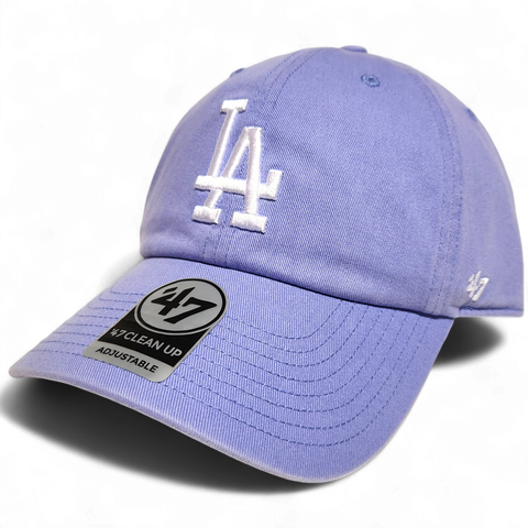 Los Angeles Dodgers '47 Clean Up Cap Lavender