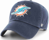 Miami Dolphins '47 Clean Up Cap Navy