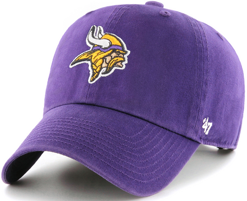 Minnesota Vikings '47 Clean Up Cap Purple