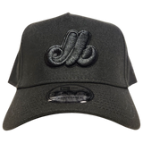 Montreal Expos 9FORTY A-FRAME Snapback Blackout