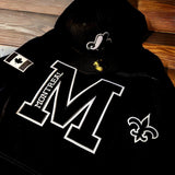 Montreal City Hoodie Black White