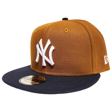 New York Yankees New Era 9Fifty Snapback Peanut Navy