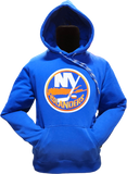 New York Islanders Embroidered Crest Hoodie Blue