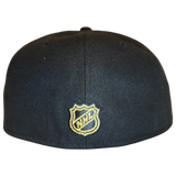 Ottawa Senators NHL 59FIFTY Side Patch Black Metallic Gold