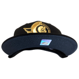 Ottawa Senators NHL 59FIFTY Side Patch Black Metallic Gold