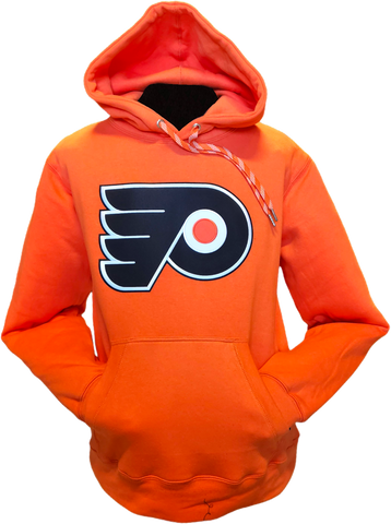 Philadelphia Flyers Embroidered Crest Hoodie Orange