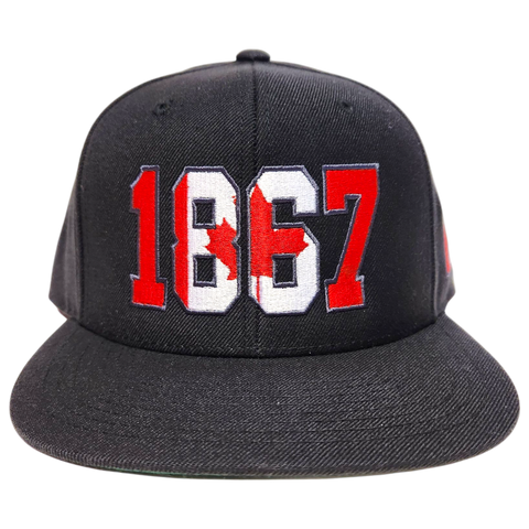 Canada 1867 Snapback Black