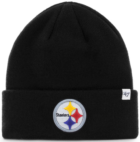 Pittsburgh Steelers Raised Cuffed Knit Toque