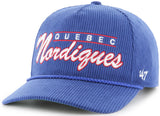 Quebec Nordiques '47 Hitch Double Header Cord Rope Snapback