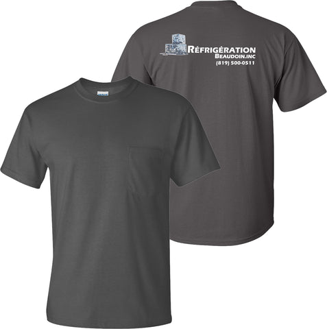 Refrigeration Beaudoin Pocket Tee Charcoal