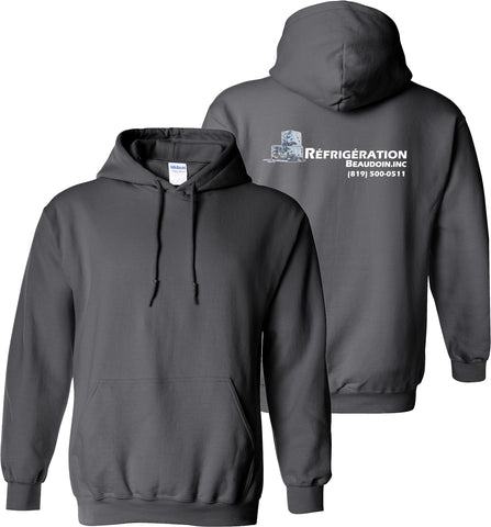 Refrigeration Beaudoin Pullover Hoodie Charcoal