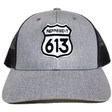 Route 613 Snapback Trucker Heather Black