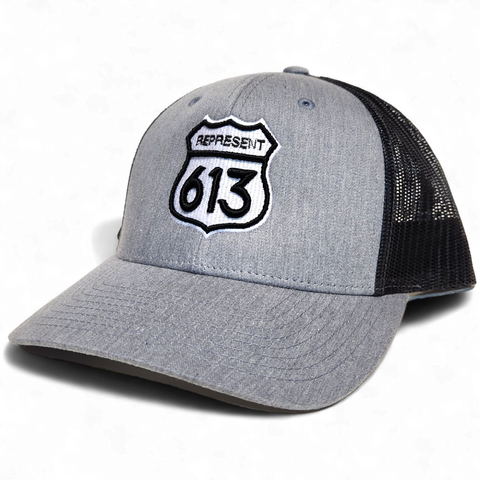 Route 613 Snapback Trucker Heather Black