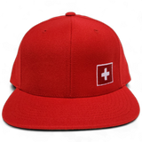 Switzerland Snapback Red