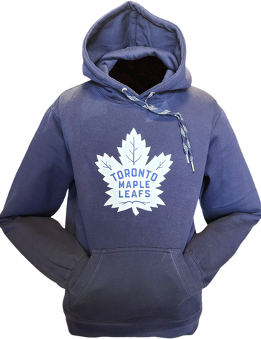 Toronto Maple Leafs Embroidered Crest Hoodie Navy