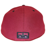 Canada Leaf Cardinal Maroon Custom Fitted