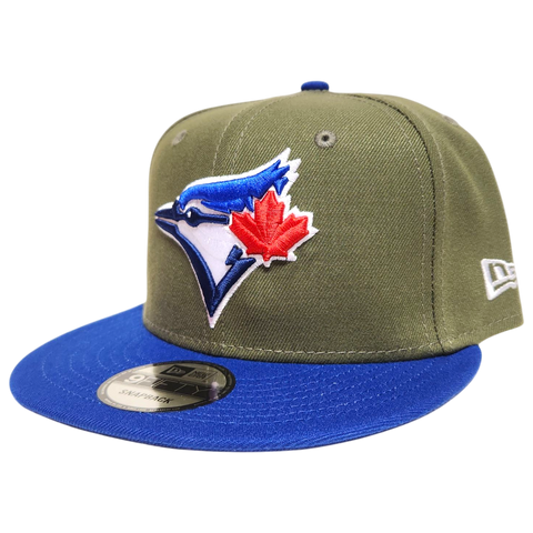 Toronto Blue Jays New Era 9Fifty Snapback New Olive Royal