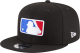 MLB Logo Snapback Black