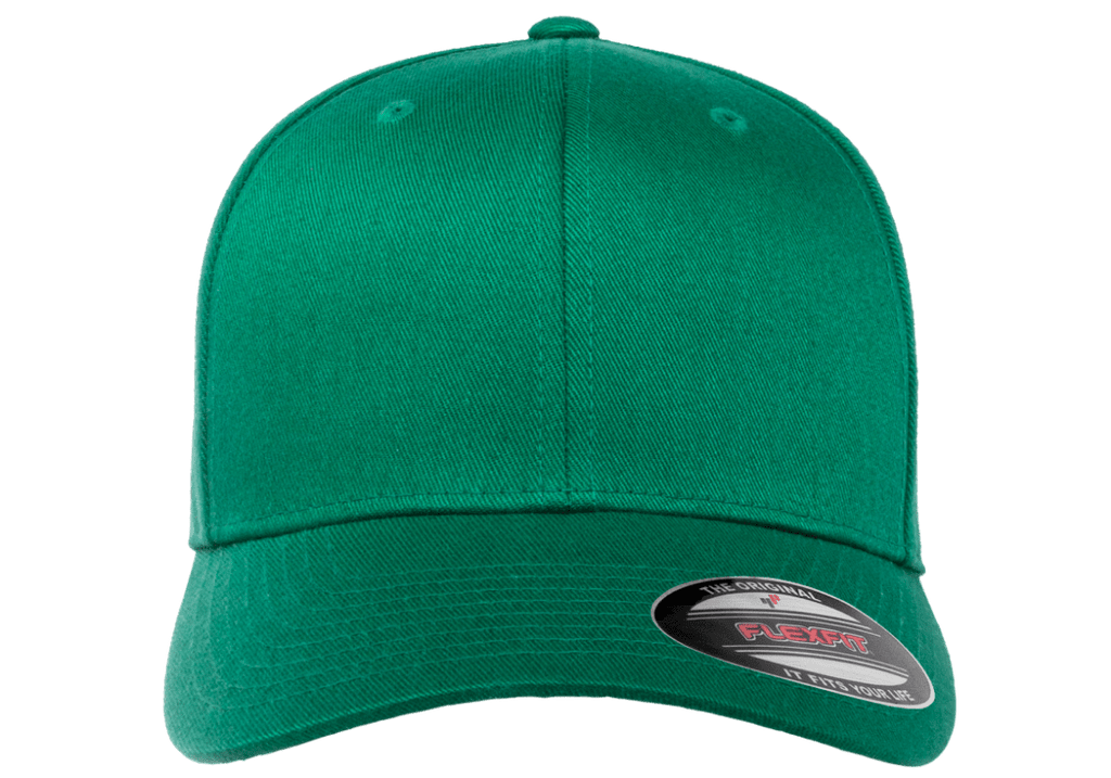 FLEXFIT® Wooly Combed Cap Just Caps Green Pepper More Than Clubhouse –