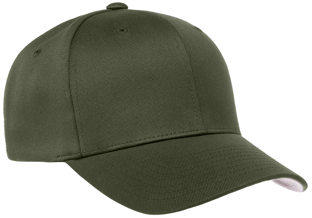 FLEXFIT® Wooly Combed Cap Olive – Just More Caps Clubhouse Than