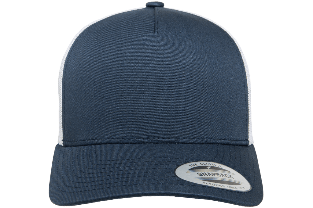 Trucker CLASSICS® Navy/White – Just Clubhouse 5-Panel Cap YP Caps Retro More Than