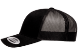 YP CLASSICS® RECYCLED Mesh Back Trucker Cap Black