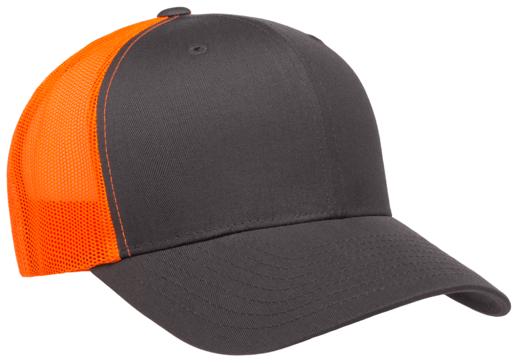 YP Classics Mesh Back Caps More Charcoal Cap Trucker Neon Clubhouse Orange Than Just –