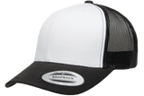 YP Classics Mesh Back Trucker Cap White Front Black