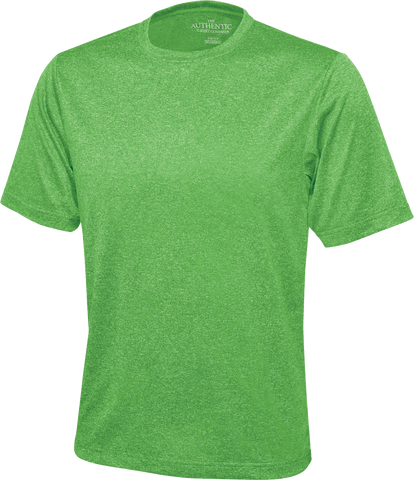 ATC™ Polyester Heather Wicking T-Shirt Turf Green