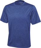 ATC™ Polyester Heather Wicking T-Shirt Cobalt