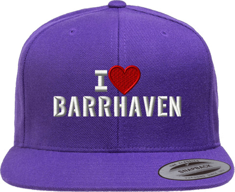 I (Heart) Barrhaven Snapback Purple