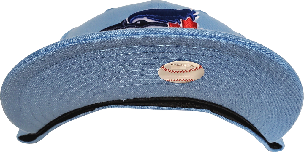 KTZ Light Blue Toronto Blue Jays 59fifty Fitted Hat for Men