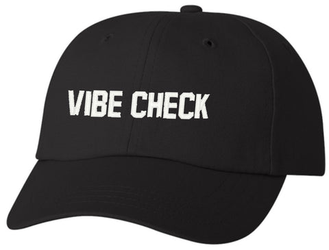 Vibe Check Custom Cap