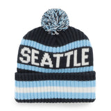 Seattle Kraken Cuffed Knit Pom Toque